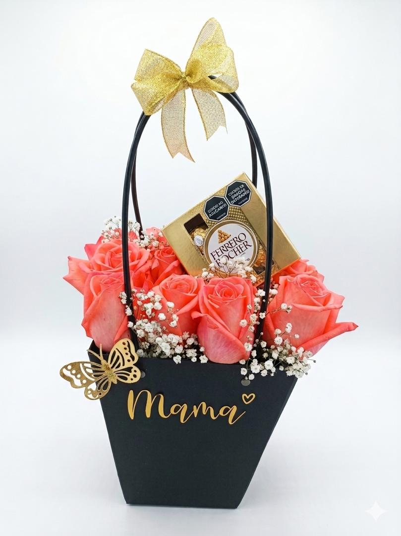 Cartera Grande Floral