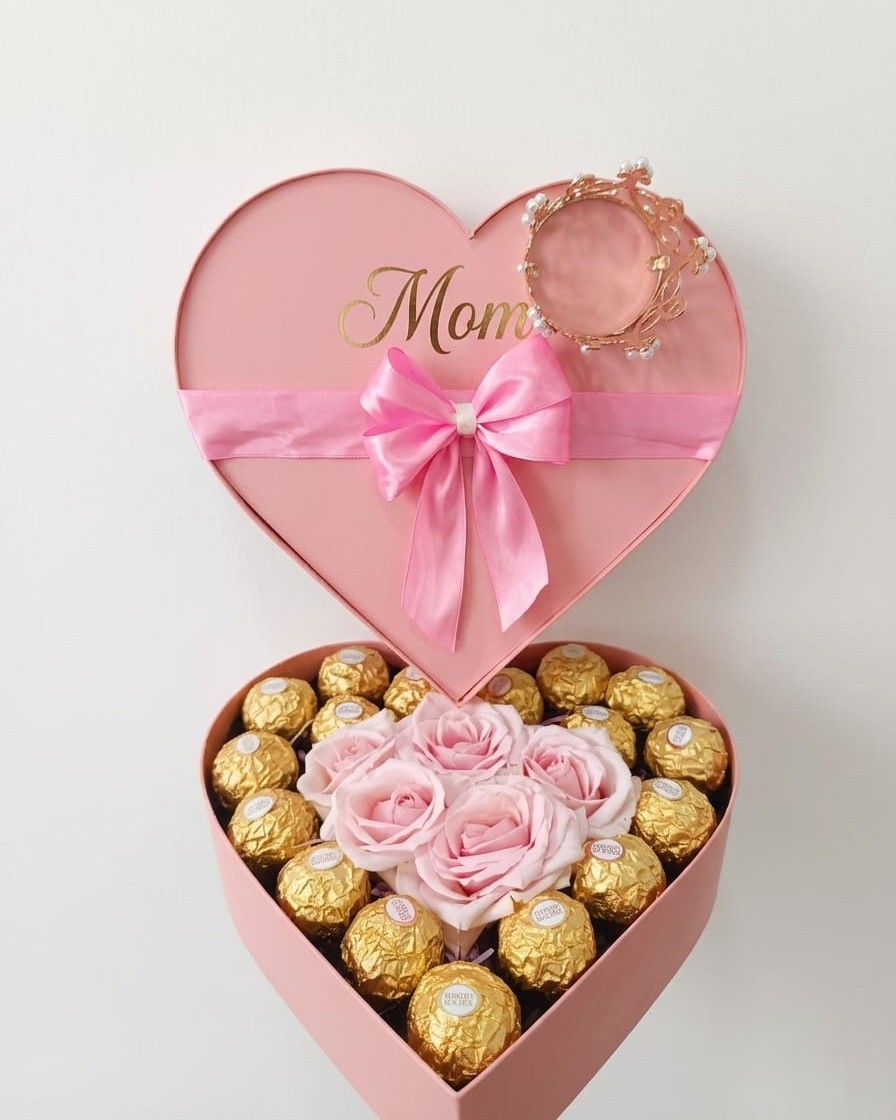 Caja Corazón y bombones